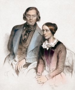 Robert et Clara Schumann - Eduard (after) Kaiser