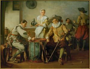 Joueurs de cartes - Eduard Charlemont