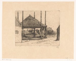 Ferme avec grange vide