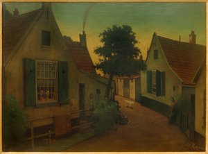 Rue à Domburg - Eduard Karsen