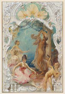 Danse (Esquisse pour une fresque au Varieté Ronacher, Vienne)