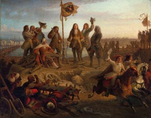Le prince Eugène envoie un messager à l