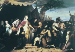 Entrée des Rois Catholiques à Alhama. 1867 - Eduardo Javier Ramon Cano de la Pena