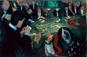 À la table de roulette à Monte Carlo