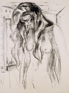 Fille en Pleurs - Edvard Munch