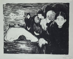 Les affres de la mort - Edvard Munch