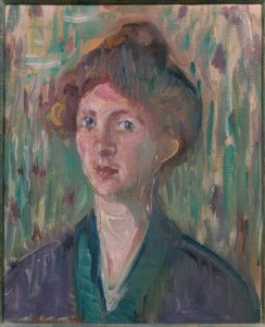 Portrait de femme - Edvard Munch