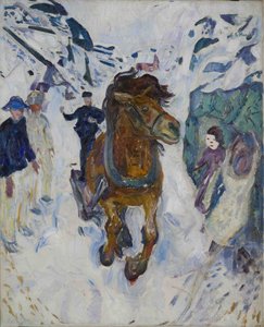 Cheval au galop