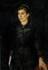 Inger Munch en noir