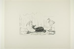 Oméga et le Cerf - Edvard Munch