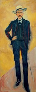 Portrait de Harry Graf Kessler 1868-1937, 1906 - Edvard Munch