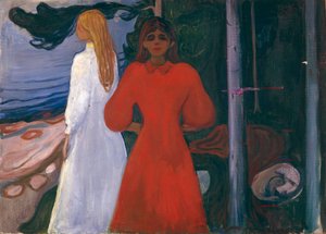 Rouge et Blanc - Edvard Munch