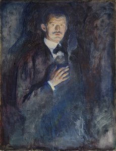 Autoportrait avec cigarette