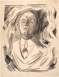 Autoportrait avec cigarette