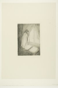 La fille à la fenêtre