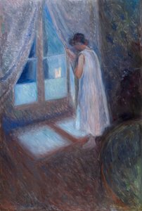 La fille à la fenêtre