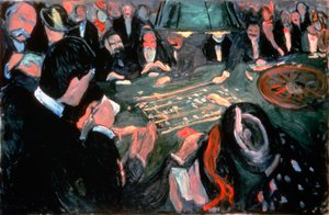 La table de roulette à Monte Carlo, 1903