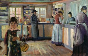 Boutique du village de Vrengen - Edvard Munch