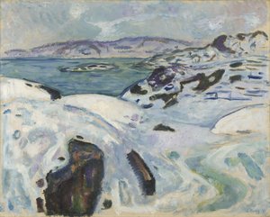 Hiver sur le fjord