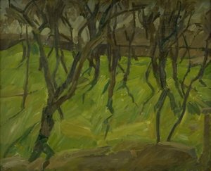 Arbres sur le rempart de Christianshavn - Edvard Weie