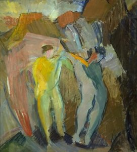 Deux génies. Esquisse