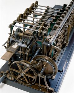 Détail de la machine à différence de Scheutz n° 3 - Edvard and Scheutz Per Georg  Scheutz