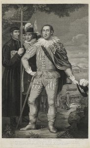 Débarquement de Christophe Colomb, gravé par David Edwin - Edward (after) Savage