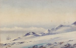 "Discovery" à Hut Point - Edward Adrian Wilson