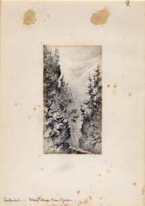 Wiesen Strasse près de Davos, Suisse, 1898-99 - Edward Adrian Wilson