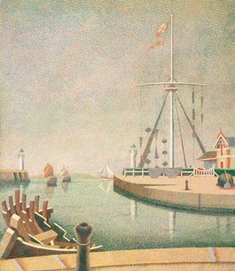 Honfleur, entrée du port - Edward Alexander Wadsworth