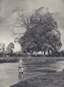 Temps de truite à Romsey sur le Test - Edward Alfred Barton