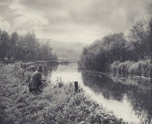 Le Kennet en aval de Ramsbury - Edward Alfred Barton