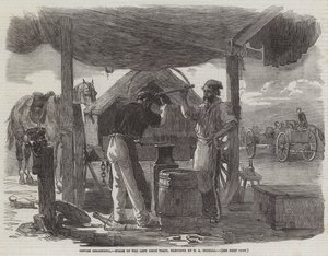Avant Sébastopol, Forge du Train de Siège Gauche - Edward Angelo Goodall