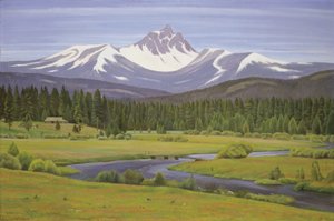Dans les montagnes Cascade, 1931 - Edward Bruce