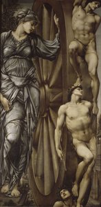 La roue de la fortune - Edward Burne-Jones