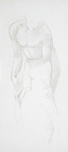 Deux nus masculins - Edward Burne-Jones