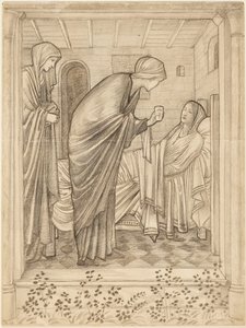 Rendre visite aux malades - Edward Burne-Jones