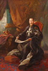 Étude pour le Portrait du Roi George V - Edward Caruana Dingli