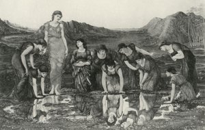 Le miroir de Vénus - Edward Coley (after) Burne Jones