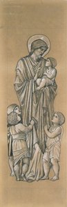 Le Christ bénissant les petits enfants - Edward Coley Burne Jones