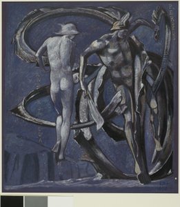 Persée et Andromède, étude pour La Destinée accomplie