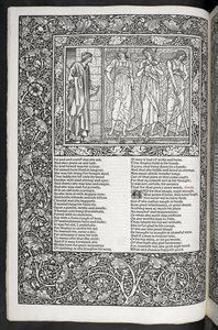 Les œuvres de Geoffrey Chaucer nouvellement imprimées avec des illustrations de Sir Edward Burne-Jones