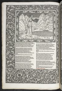 Les œuvres de Geoffrey Chaucer nouvellement imprimées avec des illustrations de Sir Edward Burne-Jones - Edward Coley Burne Jones