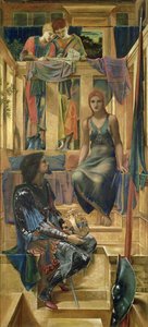 Le Roi Cophetua et la mendiante - Étude de dessin animé, 1883