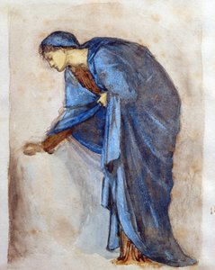 Étude pour une figure de la Vierge