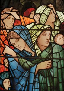 La Fenêtre du Jugement Dernier (détail) - Edward Burne Jones