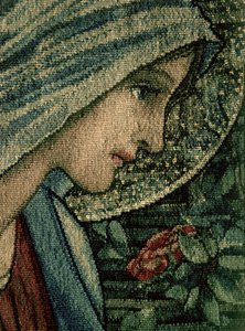 Le visage de la Vierge, détail de L