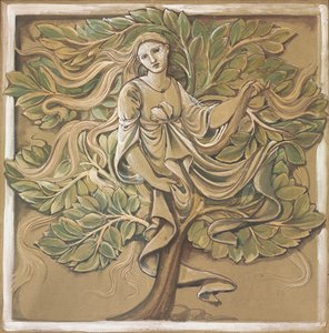 Nymphe des bois - Edward Burne Jones