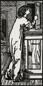 Psyché regardant dans le placard, 1866