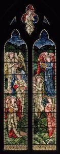 Wilden, All Saints, Morris & Co., Edward Burne-Jones, John Henry Dearle, Angels Of Paradise, Angel Musicians